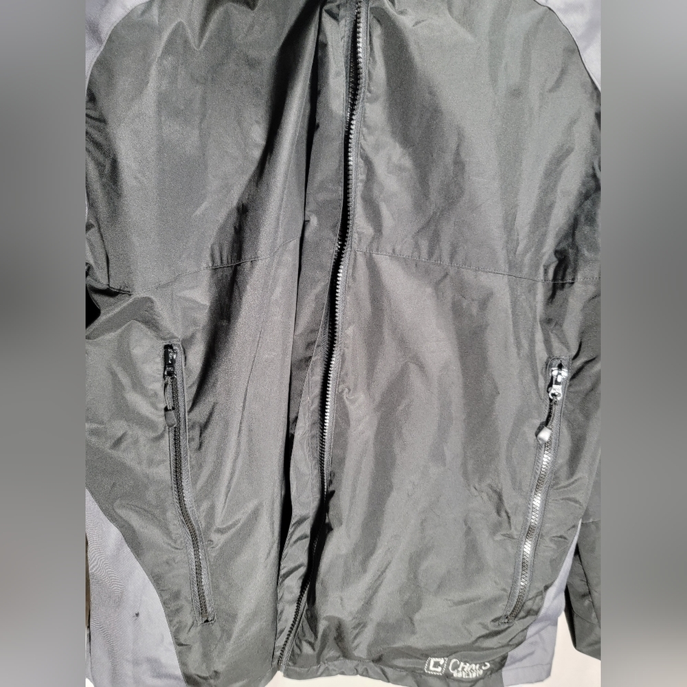 Chaps Large Reversible Double Zipper Insulated Gr… - image 2